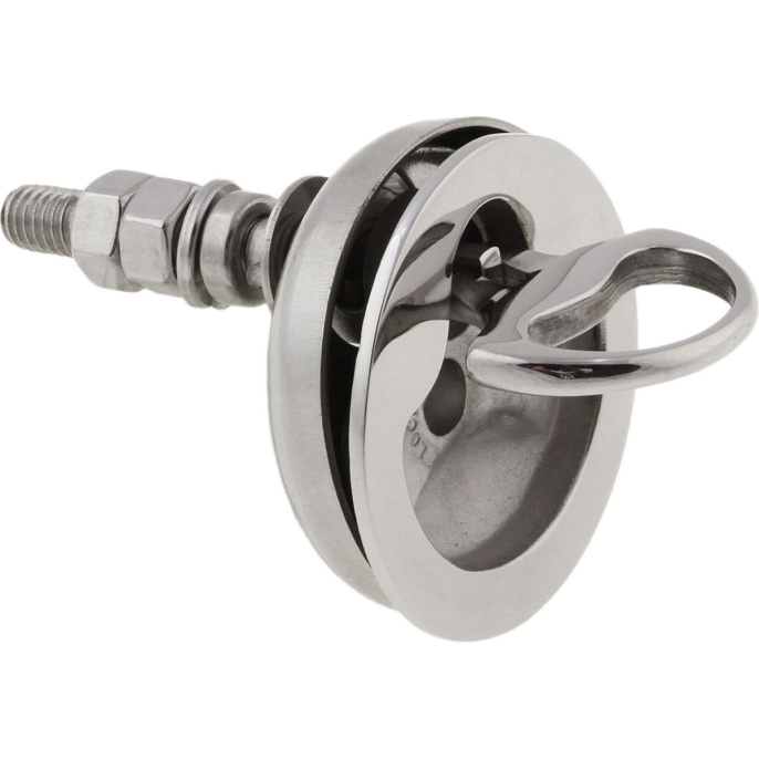 Ручка палубная потайная 64х75 мм нержавеющая сталь (007189)